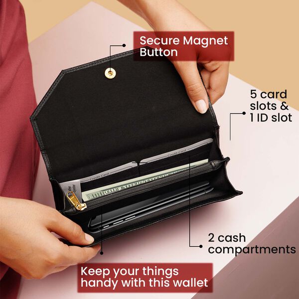 Echtleder Geldb&ouml;rse, RFID gesch&uuml;tzt, Grau image number 4