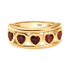 Mosambik Granat Ring - 1,42 ct.