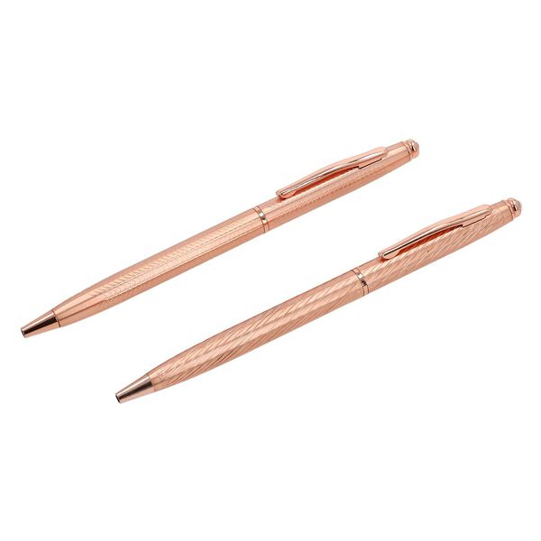 2er Set Kristall Stift, Bronze image number 7