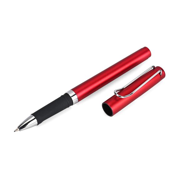 Serpentine Notizbuch Geschenkset mit Kugelschreiber - weinrot image number 12