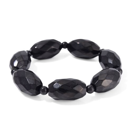 Shungit Armband Flexibel cm ca. 270,00 ct. image number 0