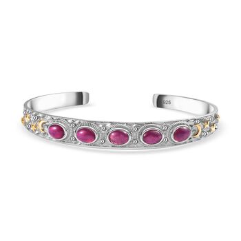 AA afrikanischer Rubin 19cm Armreif - 6,36 ct.