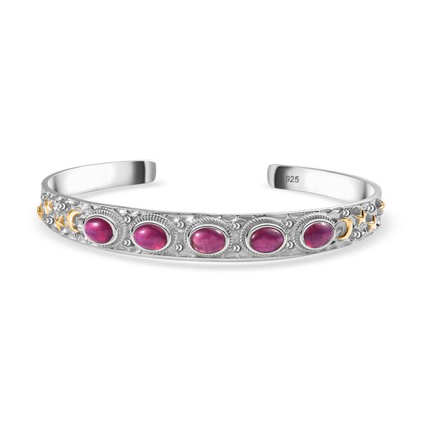 AA afrikanischer Rubin 19cm Armreif - 6,36 ct.