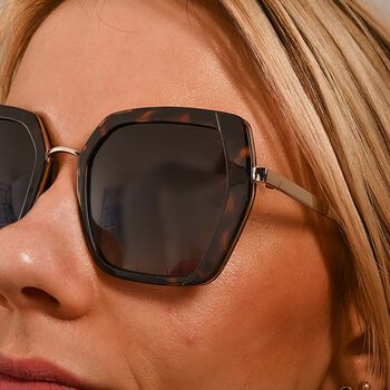 Sonnenbrille, Leopardmuster