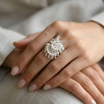 Royal Bali Tarakashi 925 Silber Ring (Gr&ouml;&szlig;e 16.00) ca. 4,70g