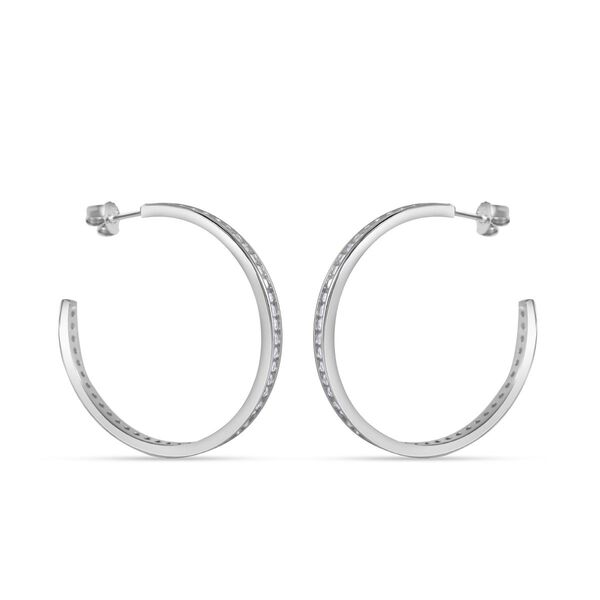 Wei&szlig;e Zirkonia-Ohrringe - 5,17 ct. image number 2