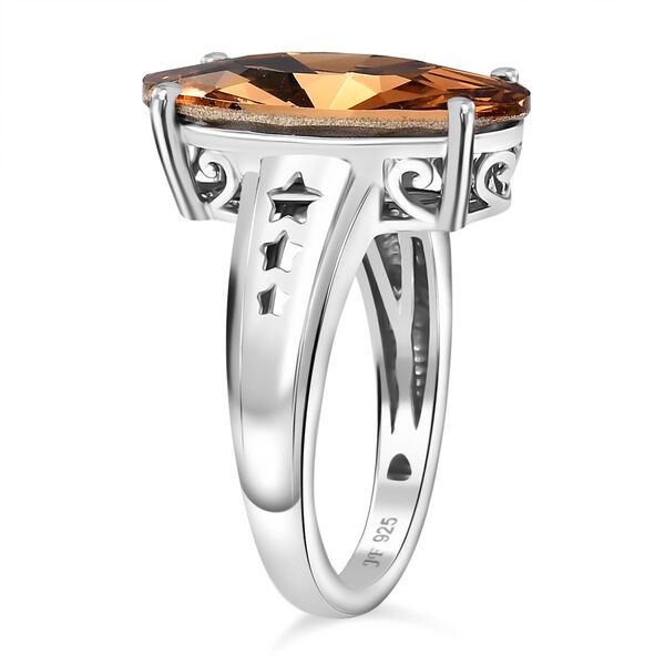 J Francis gefertigt mit SWAROVSKI- Heller Topas Swarovski-Kristall-Ring image number 5