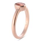 Natürlicher Blush Turmalin-Ring, 925 Silber Roségold Vermeil  ca. 0,53 ct image number 4