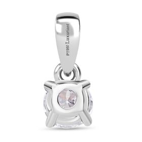 LUXURIANT SGL zertifizierter VS-EF Labor Diamant Anh&auml;nger in 950 Platin - 0,25 ct.