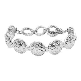 Royal Bali Kollektion- Geprägtes Münz-Armband