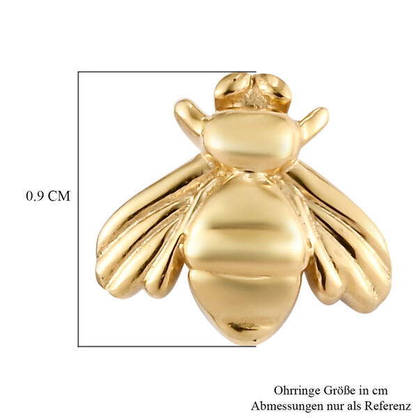 Honigbiene Ohrstecker in Silber, 1,63 ct. image number 5