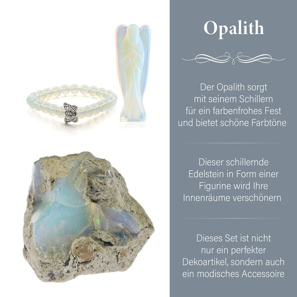 Handgefertigtes Opalit-Geschenkset image number 4