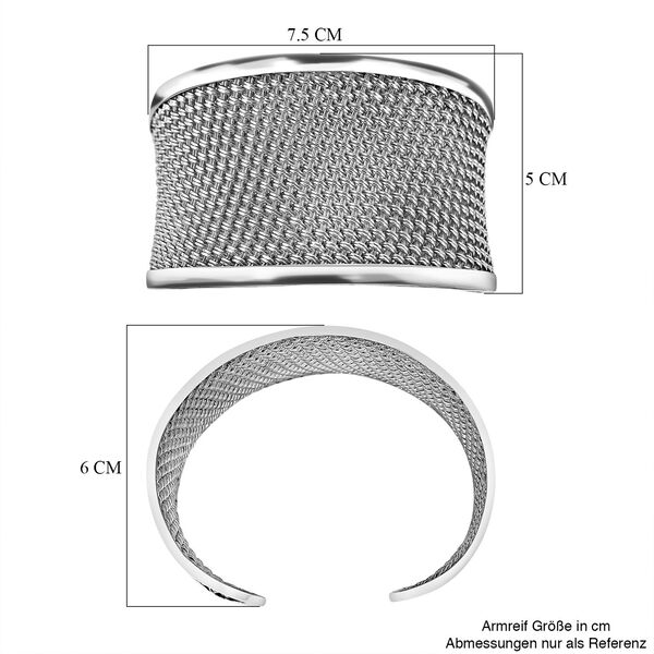 Royal Bali Kollektion- Strukturierter Armreif image number 5