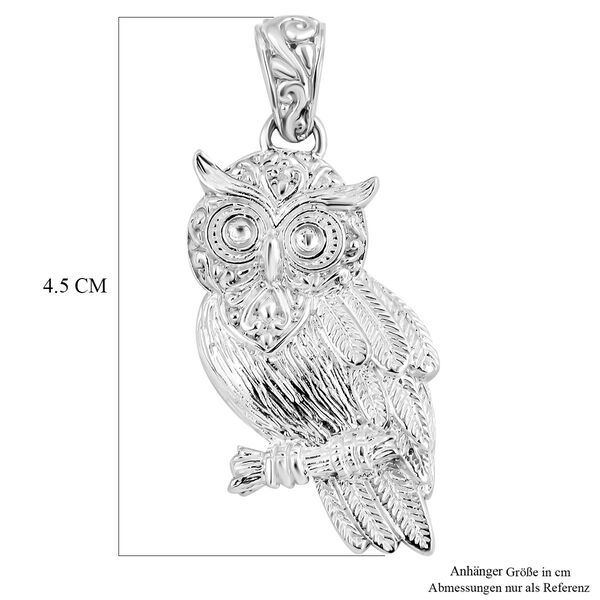 Royal Bali - 925 Silber Anh&auml;nger ca. 7,98g, Eule image number 5