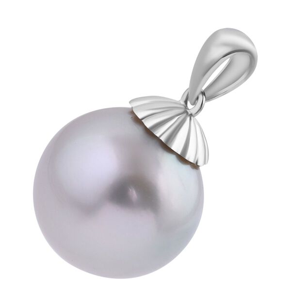 Iliana Collector's Edition - Wei&szlig;e S&uuml;dsee Perle Anh&auml;nger, (11-13mm), 750 Wei&szlig;gold image number 3