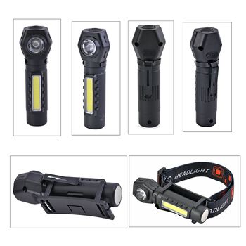 Wiederaufladbare COD-LED Stirnlampe f&uuml;r n&auml;chtliches Laufen