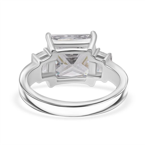 Lustro Stella Wei&szlig;er Zirkonia Trilogie Ring image number 5