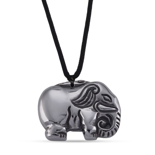 Terahertz Halskette, Elefantemotiv, ca. 71 cm, ca. 100.00 ct image number 0