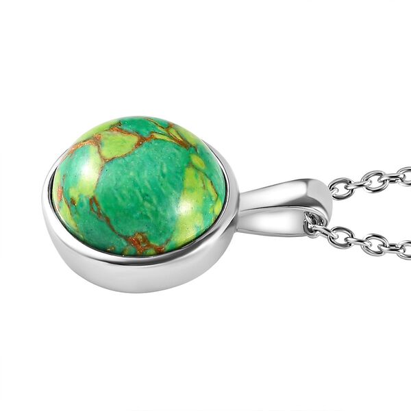 3er-Set grünes Türkis Schmuckset - 20,50 ct. image number 8