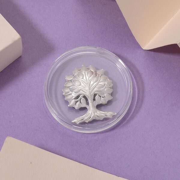 Lebensbaum-Barren in 999 Silber image number 1