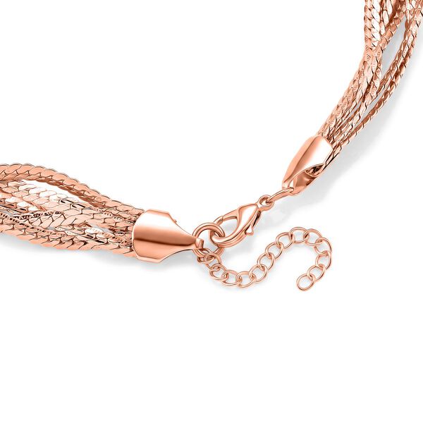 Eisen Rose Halskette ca. 53.25 cm ca. 41,40g image number 4