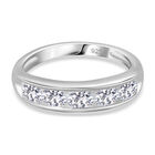Moissanit Ring 925 Silber (Größe 21.00) ca. 0,86 ct