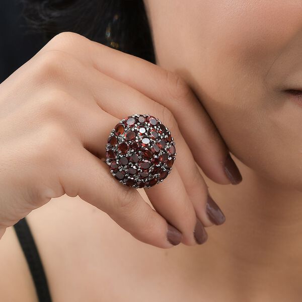Mosambik Granat Ring - 12,03 ct. image number 3