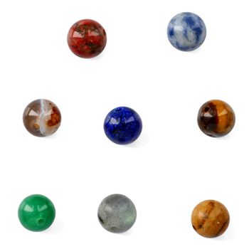 Planet-Armband DIY Set mit Edelsteinperlen