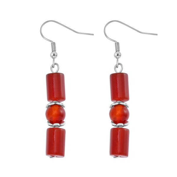 Rotes Achat-Schmuckset - 136 ct. image number 6