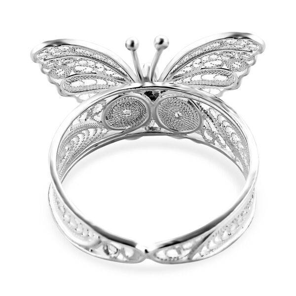 Royal Bali Kollektion- Schmetterlingsring image number 4