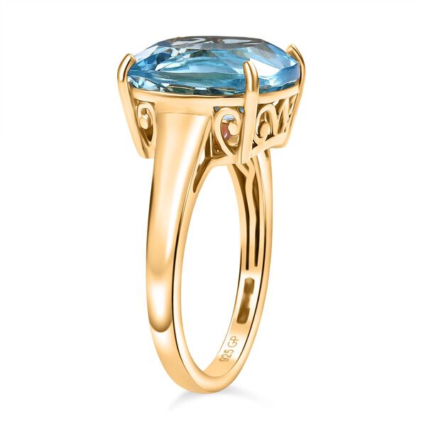 GP Trionfo Kollektion- Himmelblauer Topas und Kanchanaburi blauer Saphir Ring - 13,56 ct. image number 5
