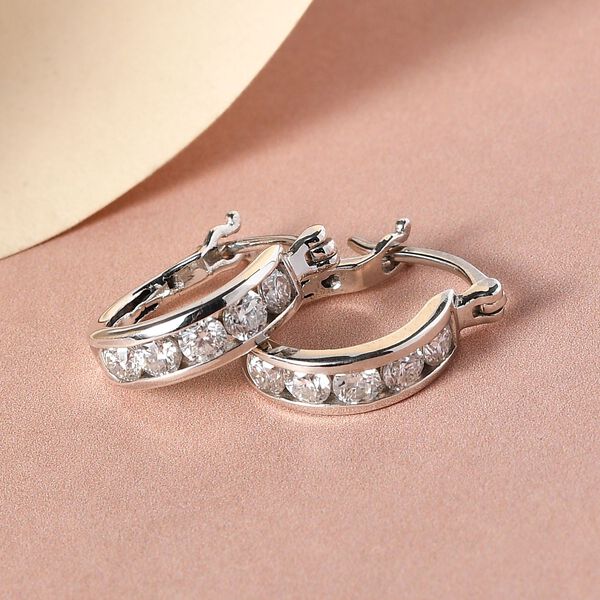 Moissanit Ohrringe - 1,02 ct. image number 6