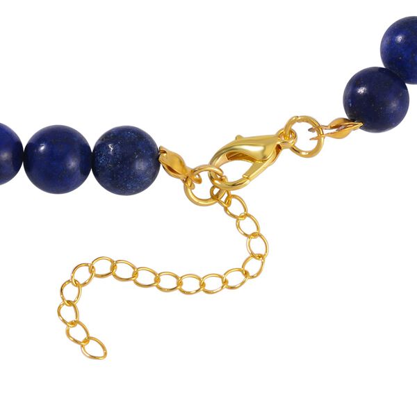 Lapislazuli Halskette ca. 45 cm Std Gelb ca. 250.00 ct image number 4