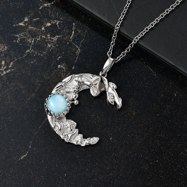 EVER TRUE Larimar Schmuckset ca. 50 cm ca. 1,57 ct. image number 1