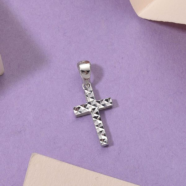 Kreuz Anh&auml;nger in 950 Platin image number 1