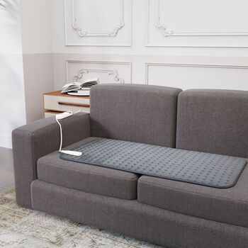 Elektrisches W&auml;rme-Pad - F&uuml;r Entspannung und Schmerzlinderung, Grau