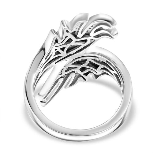 LUXURIANT DIAMOND - Lab Grown Diamant SI-GH SGL zertifiziert Ring 925 Silber rhodiniert (Größe 21.00) ca. 1.00 ct image number 4