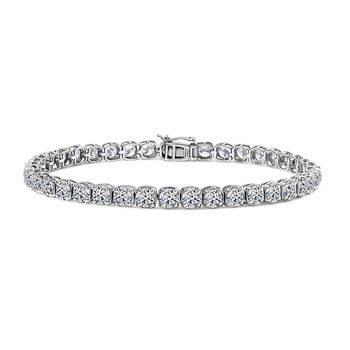 LUXURIANT DIAMOND - Lab Grown Diamant VS-EF SGL zertifiziert Armband ca. 19 cm 950 Platin ca. 10.00 ct