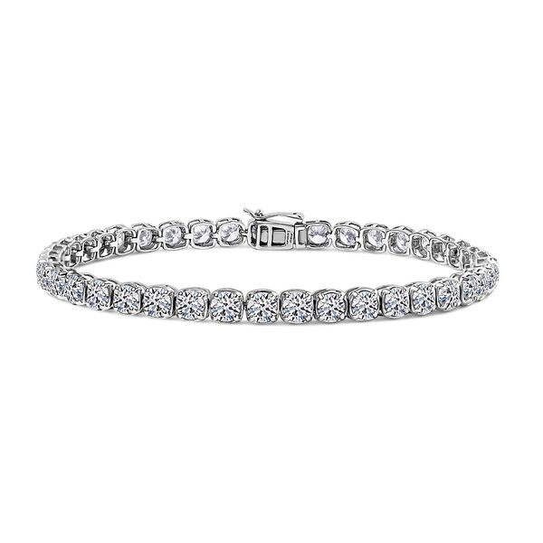 LUXURIANT DIAMOND - Lab Grown Diamant VS-EF SGL zertifiziert Armband ca. 19 cm 950 Platin ca. 10.00 ct