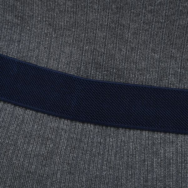 Modischer G&uuml;rtel mit Metallschnalle, Gr&ouml;&szlig;e 4x75 cm, gewebt, Dunkelblau image number 6