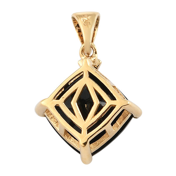 Schwarzer Turmalin und Zirkon-Anhänger - 4,71 ct. image number 5