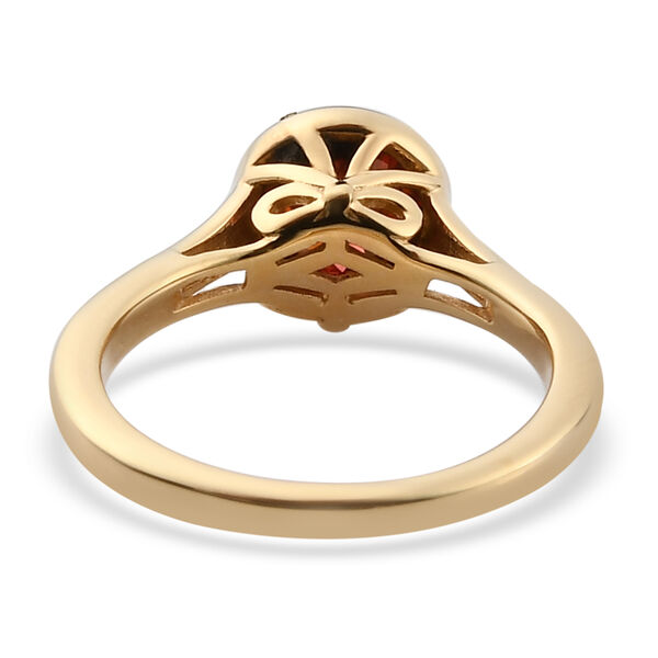 Roter Moissanit-Ring - 1,23 ct. image number 7