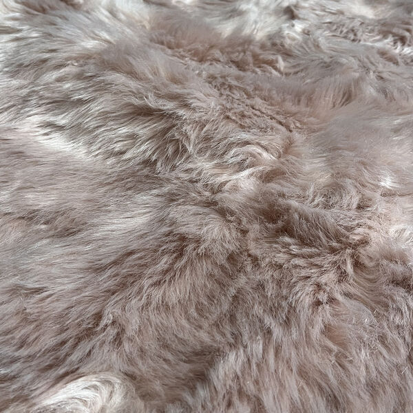 Kunstfell Teppich, Braun meliert image number 5