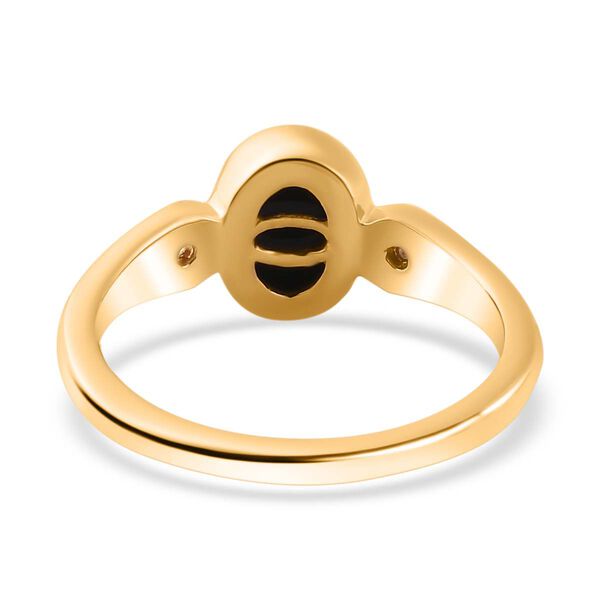 Boulder Opal Triplett und Zirkon Schmuckset - 2 ct. image number 5