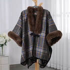 LA MAREY - Kunstpelz-Kimono, Braun