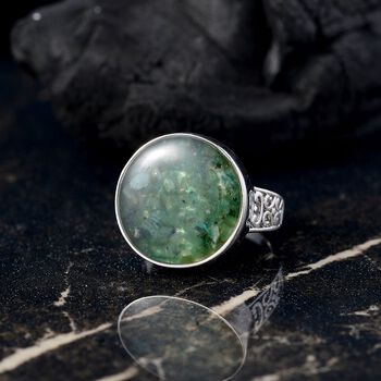 Ring Messing (Gr&ouml;&szlig;e 18.00) ca. 9,45 ct