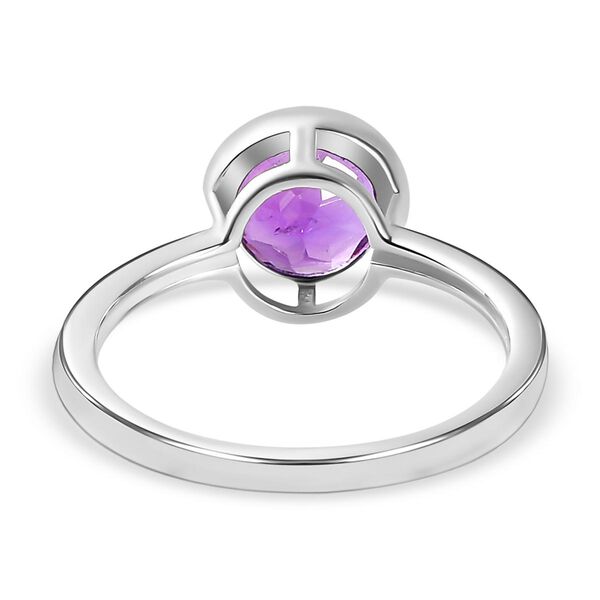Afrikanischer Amethyst Ring, 925 Silber (Gr&ouml;&szlig;e 16.00) ca. 1.19 ct image number 6