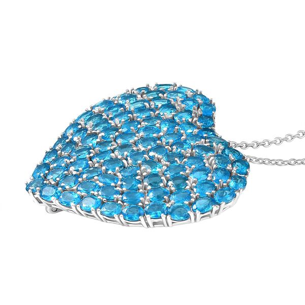 D'Joy Neon Apatit Anh&auml;nger mit 45cm Kette - 18 ct. image number 4