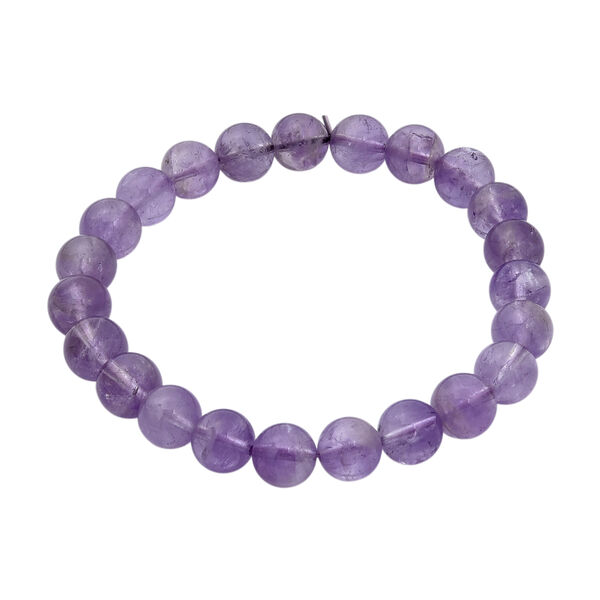 AAA Afrikanischer Amethyst Armband 18 cm ca. 120,00 ct. image number 3