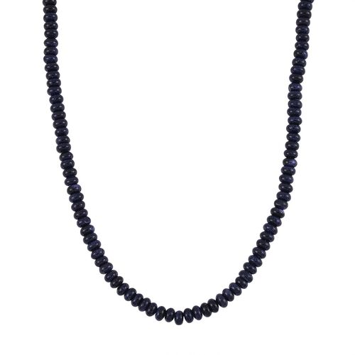 Blaue Sandstein Halskette, 45+5 cm - 200 ct. image number 0